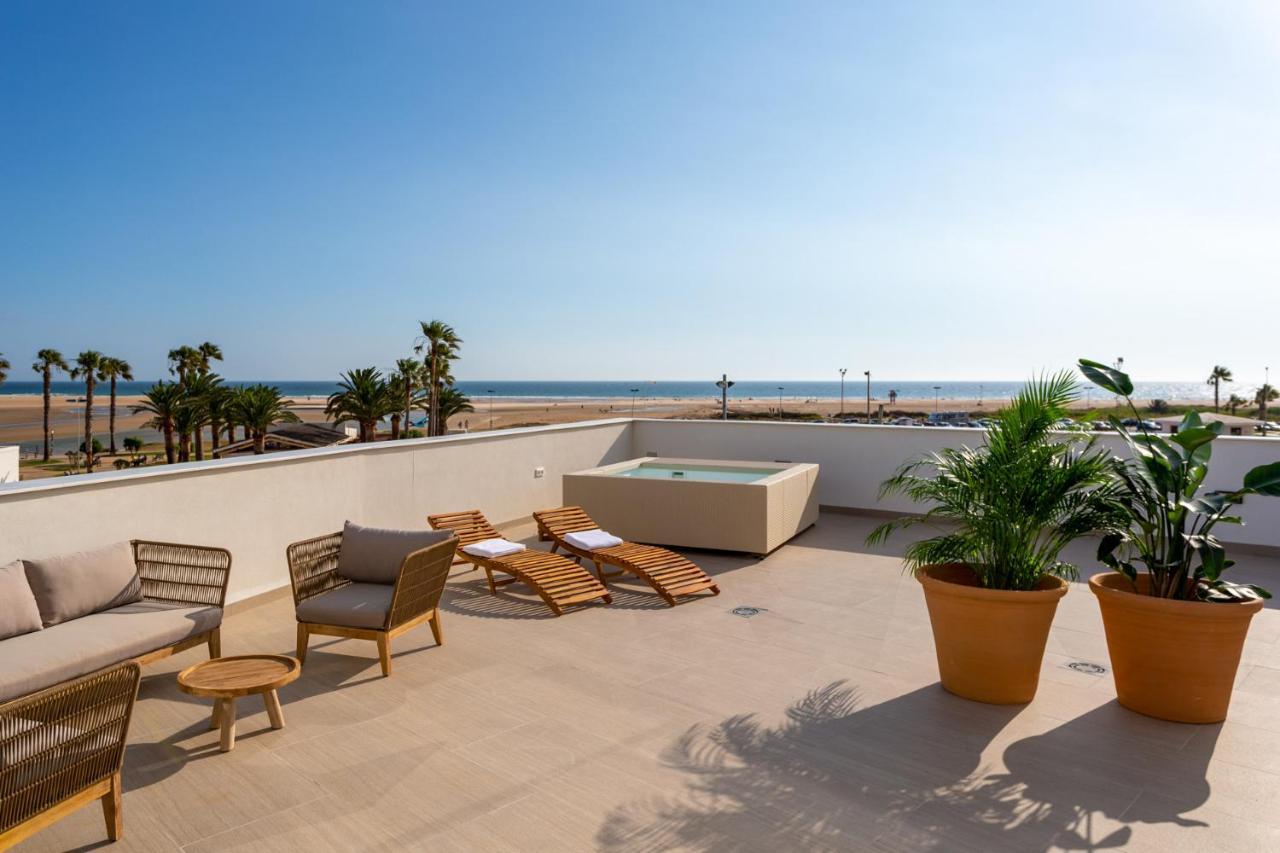 Hotel Apartamentos Hamus Conil De La Frontera Exterior foto